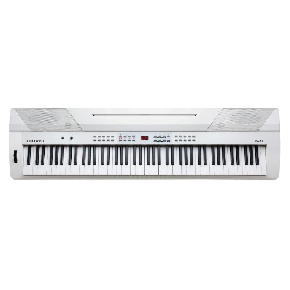 kurzweil digital pianos white kurzweil ka90 88-key digital piano #color_white