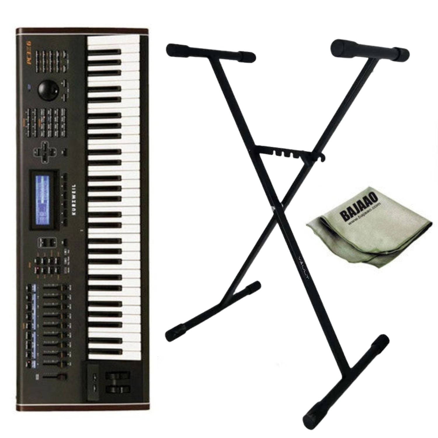 Kurzweil Keyboard Bundles Kurzweil PC3K6 61-Key Synthesizer Workstation Standard Bundle