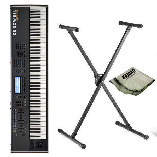 kurzweil keyboard bundles kurzweil pc3k8 88-key synthesizer workstation standard bundle
