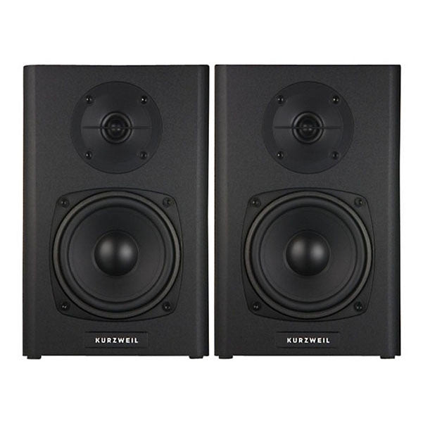 kurzweil monitor speakers kurzweil ks-40a powered studio monitor 4inch pair