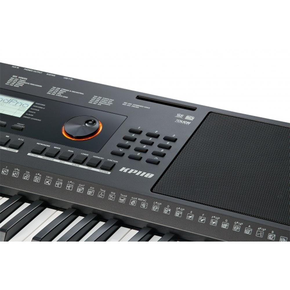 kurzweil portable keyboards kurzweil kp110 61 keys arranger keyboard