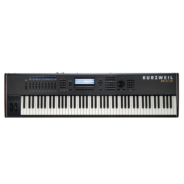 kurzweil synthesizers kurzweil pc3k8 88-key synthesizer workstation