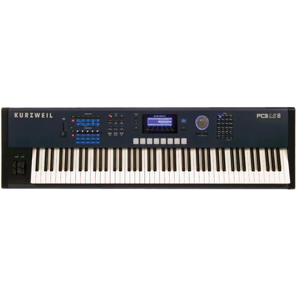 kurzweil synthesizers kurzweil pc3le8 88-key workstation synthesizer