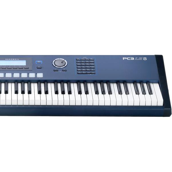 kurzweil synthesizers kurzweil pc3le8 88-key workstation synthesizer