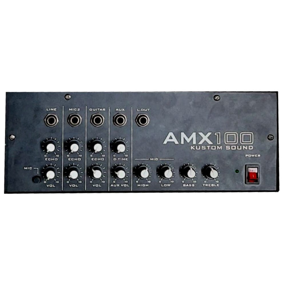 kustom sound guitar combo amplifiers kustom sound amx 100 amplispeaker