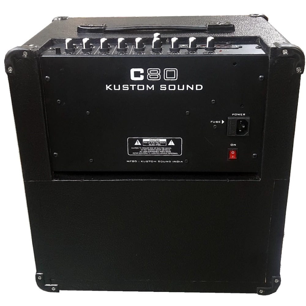 kustom sound guitar combo amplifiers kustom sound cube 80 guitar amplifier