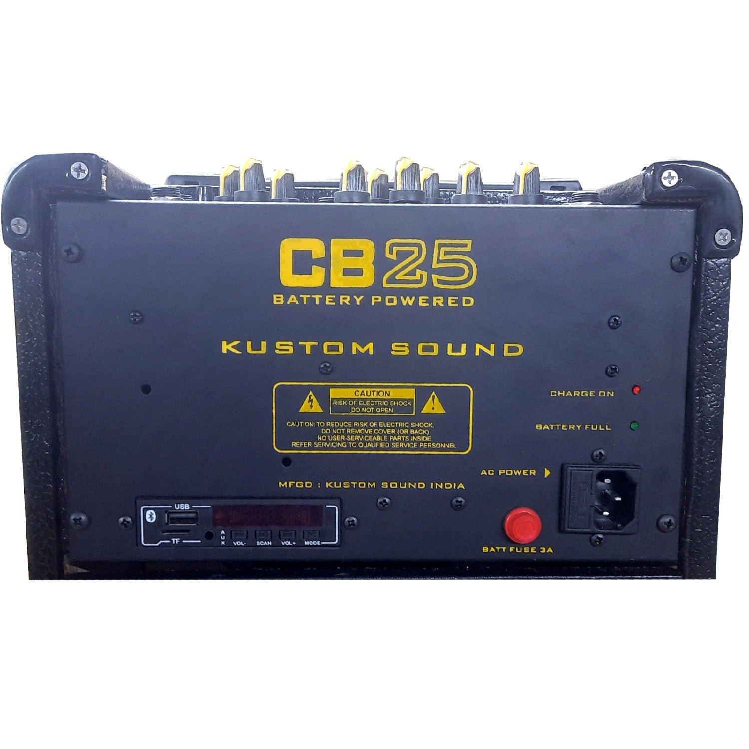 Kustom Sound Portable Guitar Amplifiers Kustom Sound CB25 Battery Powered Karaoke Ready Amplispeaker