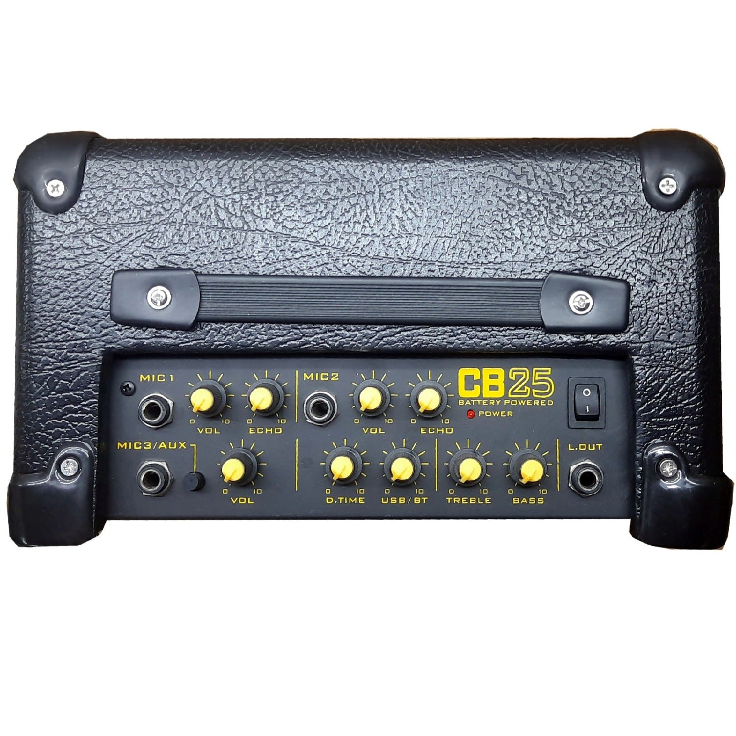 Kustom Sound Portable Guitar Amplifiers Kustom Sound CB25 Battery Powered Karaoke Ready Amplispeaker