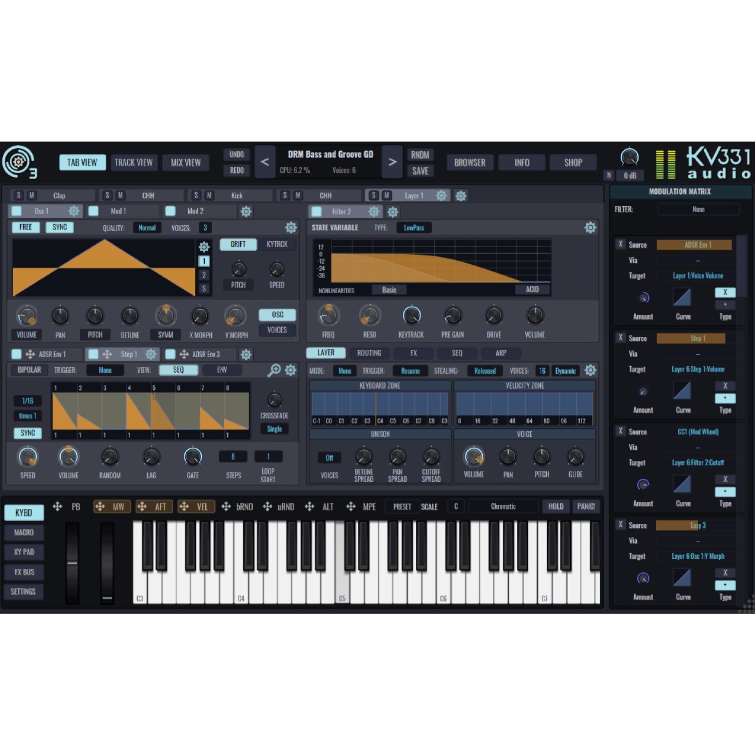 KV331 Audio Virtual Instruments KV331 SynthMaster 3 Software Synthesizer – Professional Audio Software & Plugin