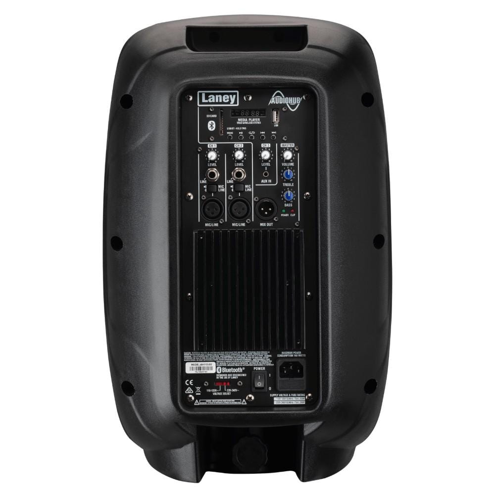 laney active pa speakers laney audiohub 110 powered pa speaker