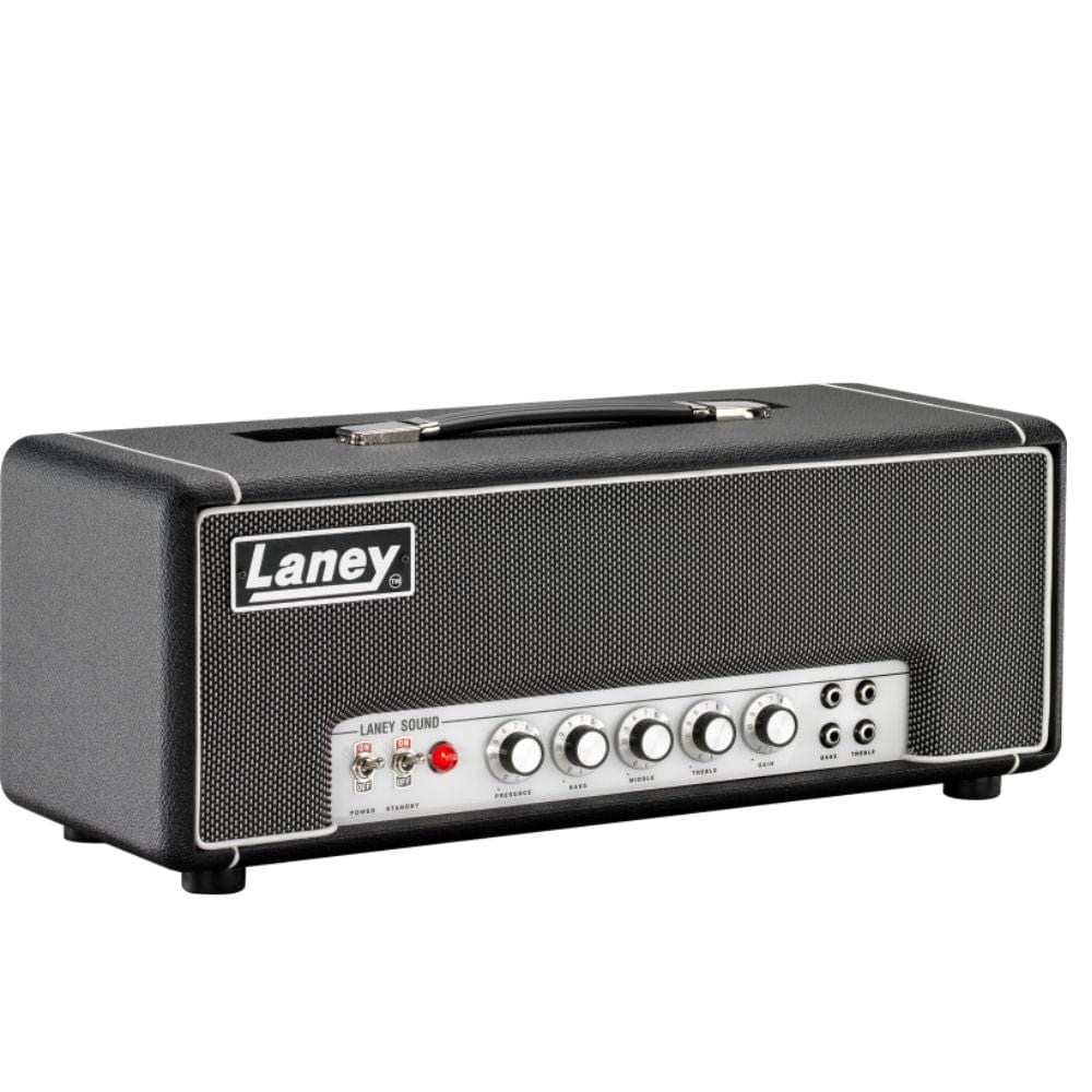 laney electric guitar amplifier heads black laney el34 la30bl supergroup all tube guitar amp head - 30 watts