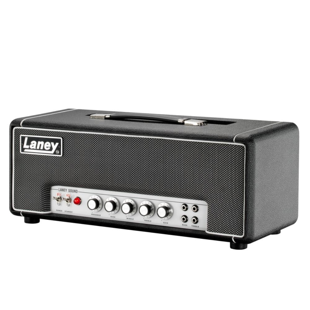 laney electric guitar amplifier heads black laney el34 la30bl supergroup all tube guitar amp head - 30 watts