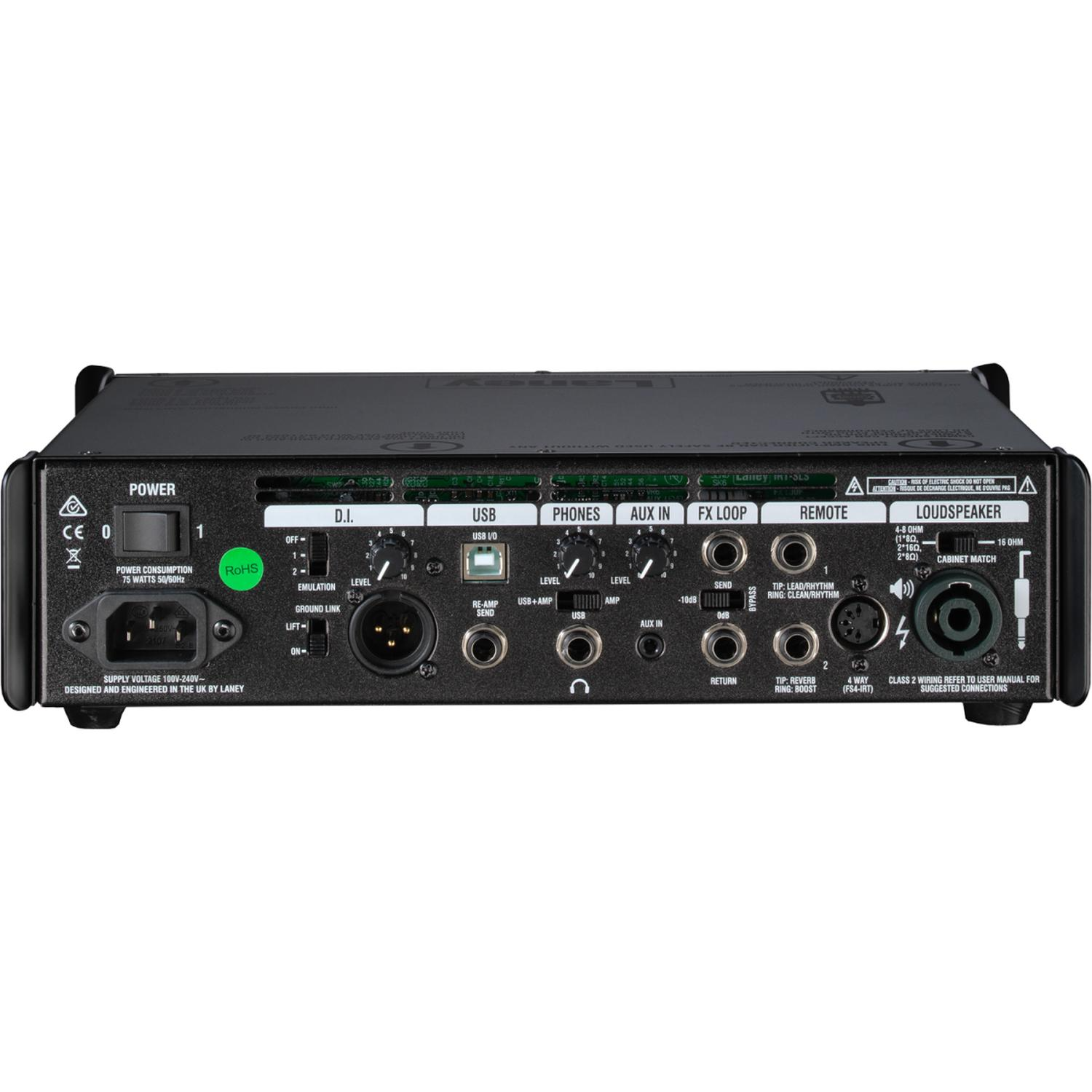 Laney Guitar Amplifier Head Laney IRT-SLS 300W Ironheart Guitar Amplifier Tube Head