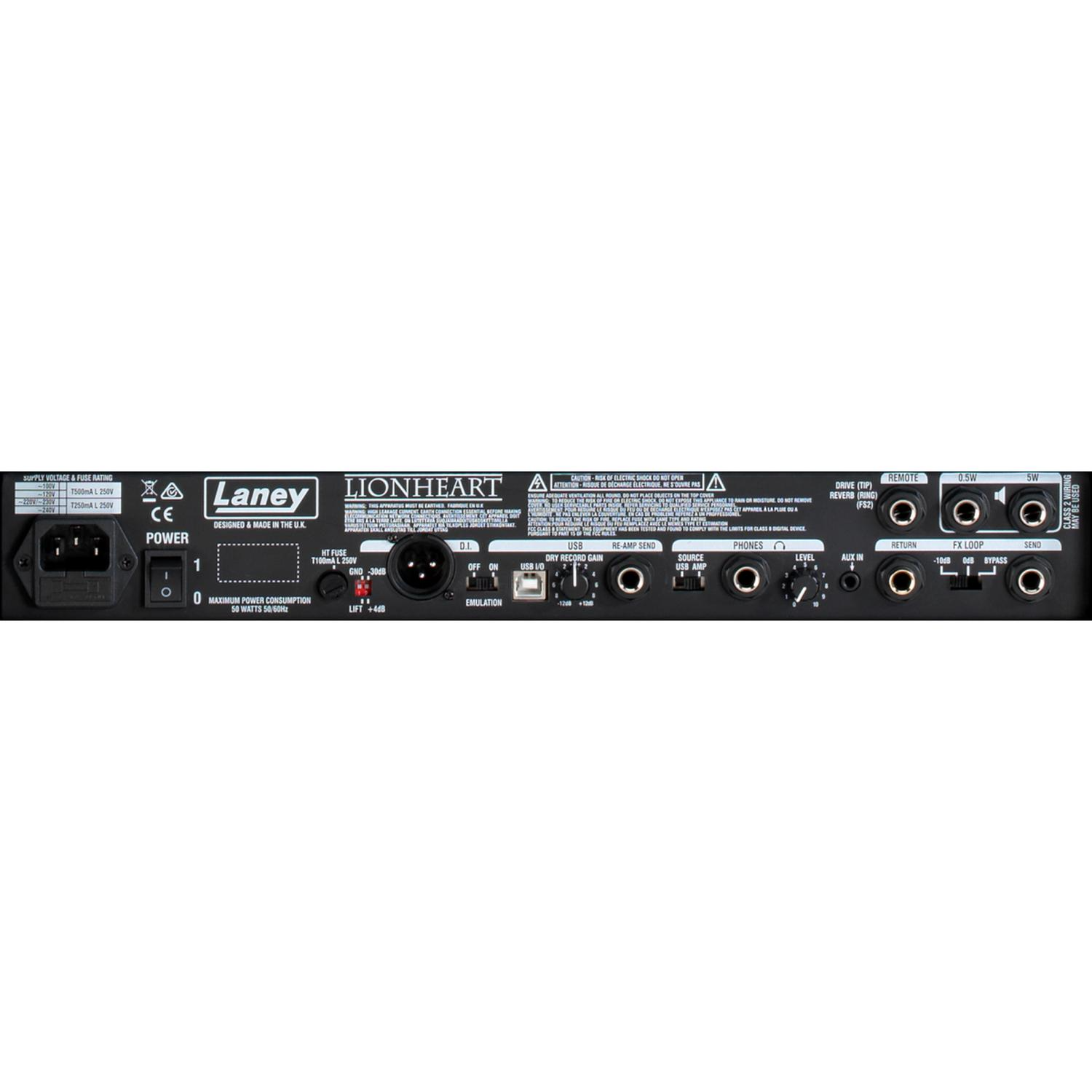 Laney Guitar Amplifier Head Laney Lionheart L5 Studio Guitar Amplifier Head