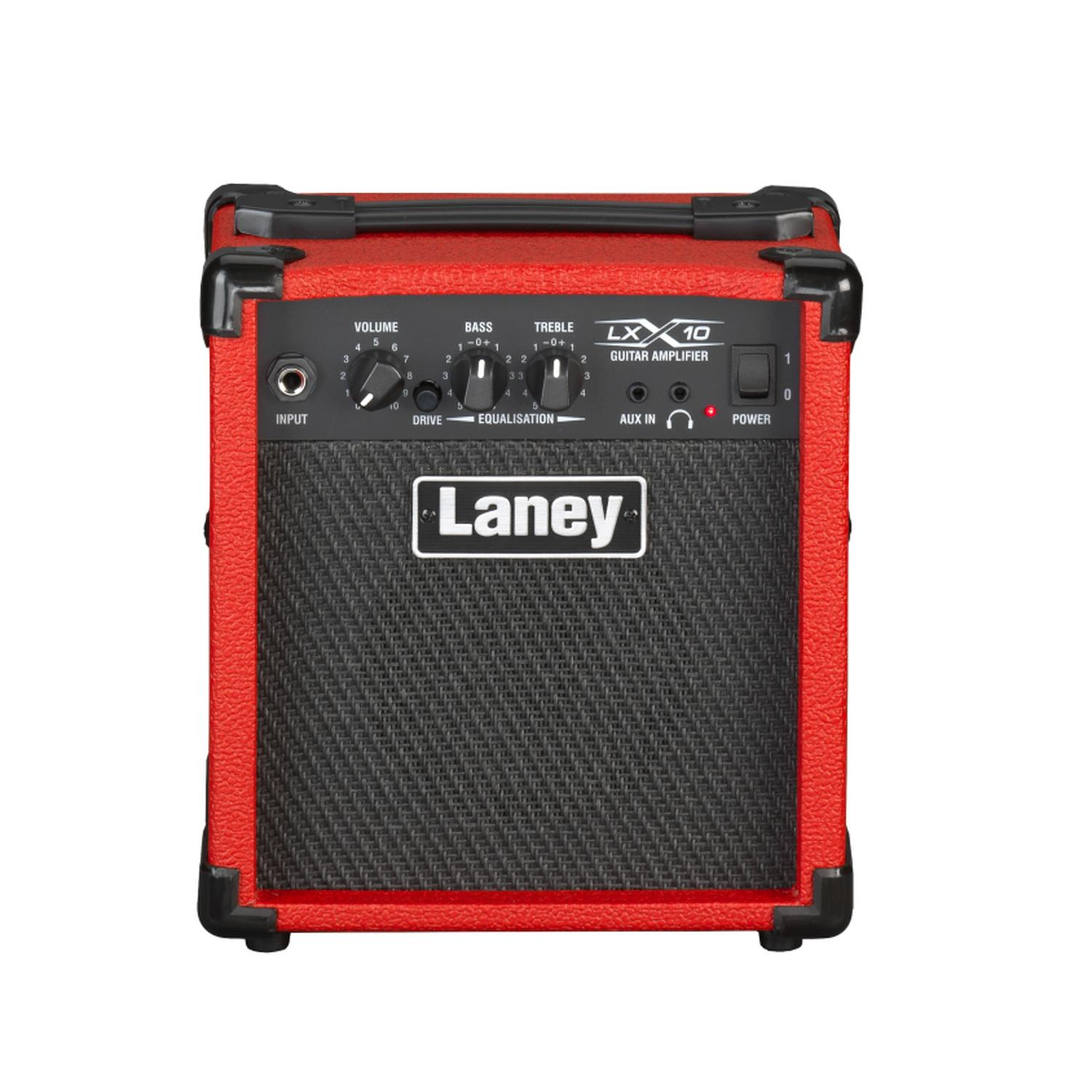 Laney Guitar Combo Amplifiers Laney LX10 10W Combo Guitar Amplifier - Red