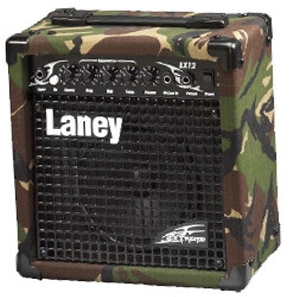 laney guitar combo amplifiers laney lx12 camo edition 10 watt electric guitar amplifier