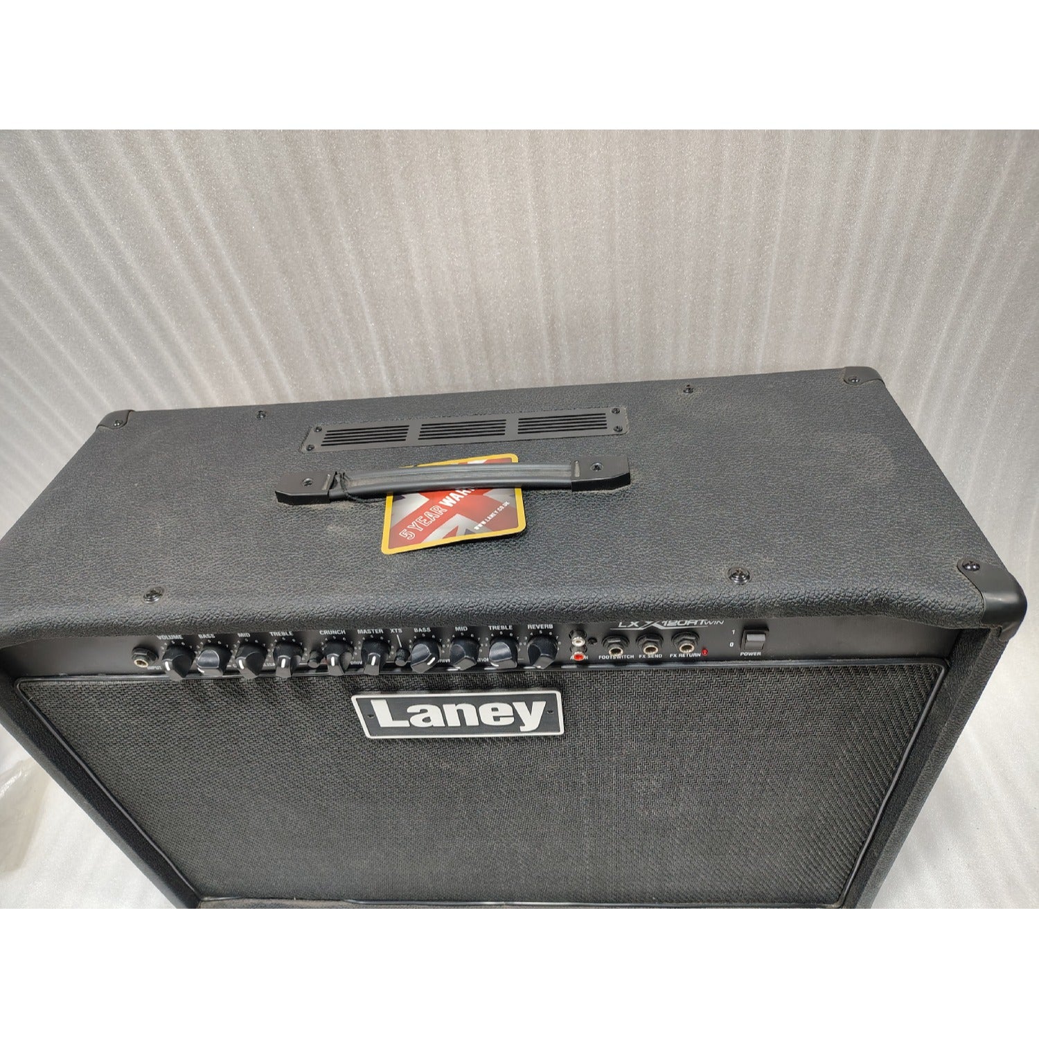Laney Guitar Combo Amplifiers Laney LX120RT Combo Guitar Amplifier 120 Watts with Digital Effects & Reverb - Open Box