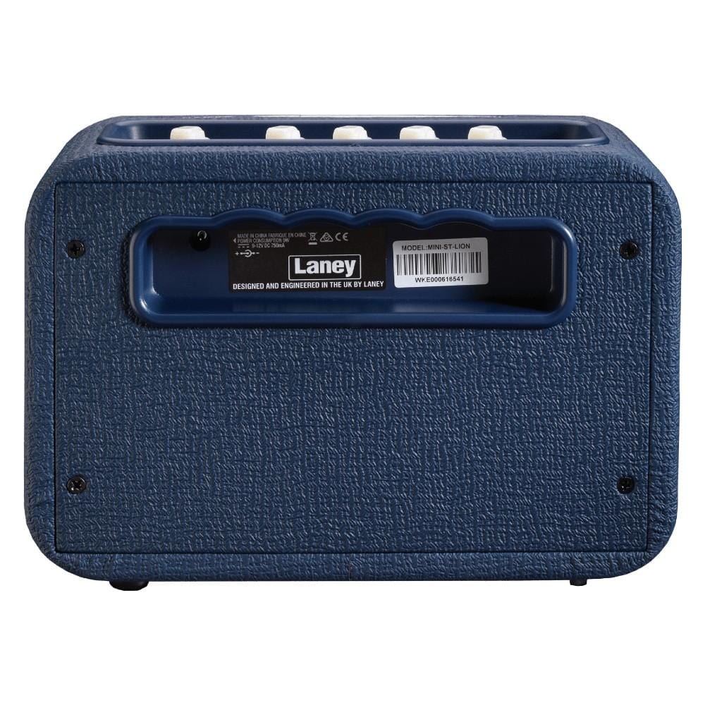 laney portable guitar amplifiers laney mini-st 3-watt stereo battery powered desktop portable guitar amplifier