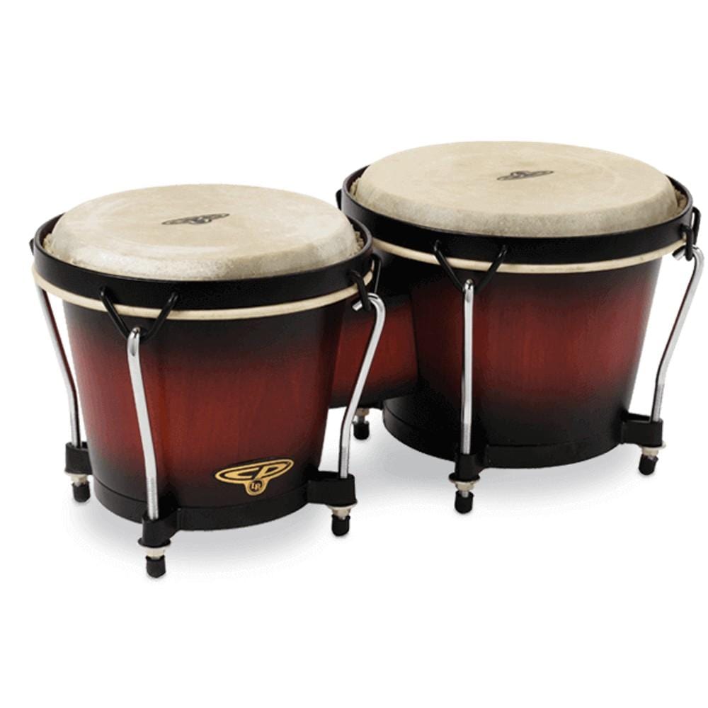Latin Percussion Bongos Vintage Sunburst LP CP 221 Traditional Bongos - Vintage Sunburst