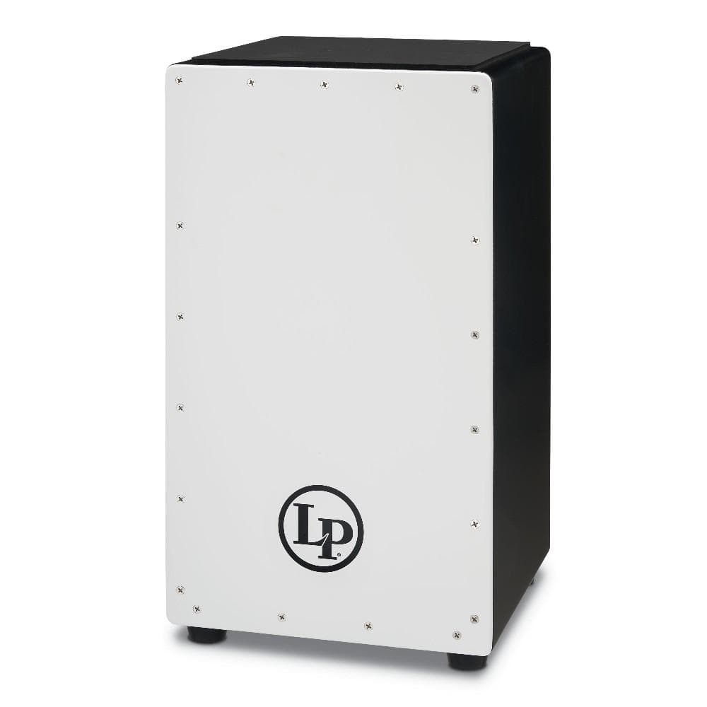 latin percussion cajons latin percussion lp1425 prism snare cajon with padded seat #color_white