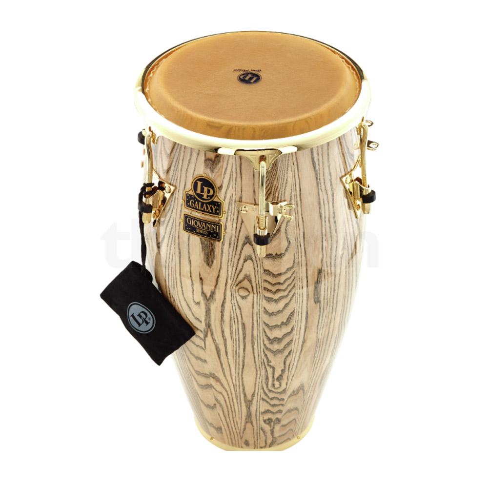 latin percussion congas lp 807z aw galaxy 12 1/2 inch tumba - natural