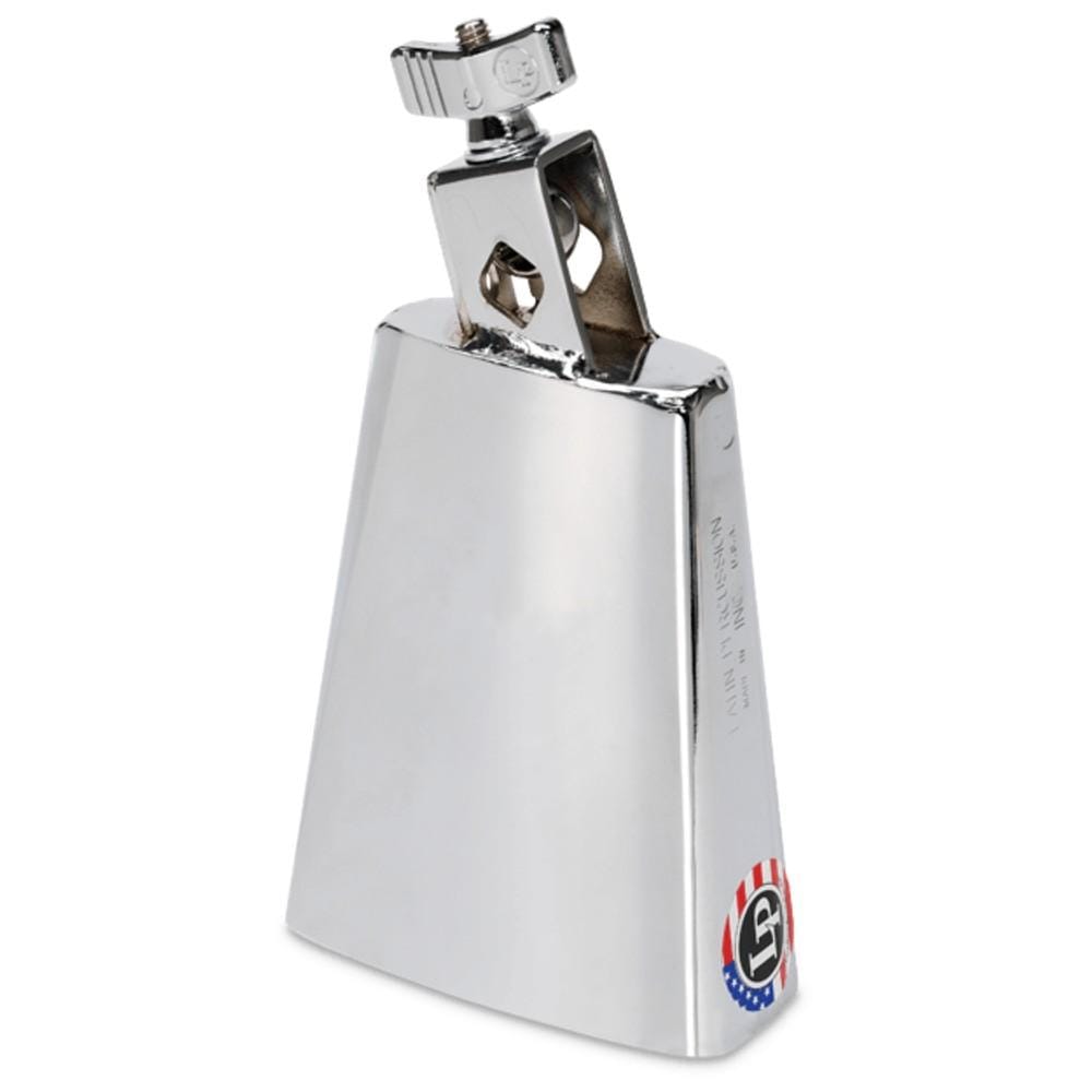 latin percussion cowbells latin percussion lp228c black beauty senior cowbell- chrome