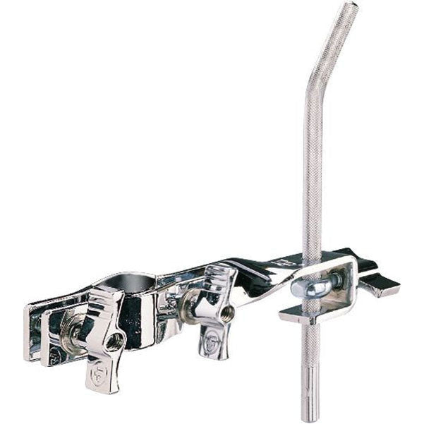 latin percussion parts and hardware lp lp236c mount-all bracket with angled rod (for cowbells/blocks)