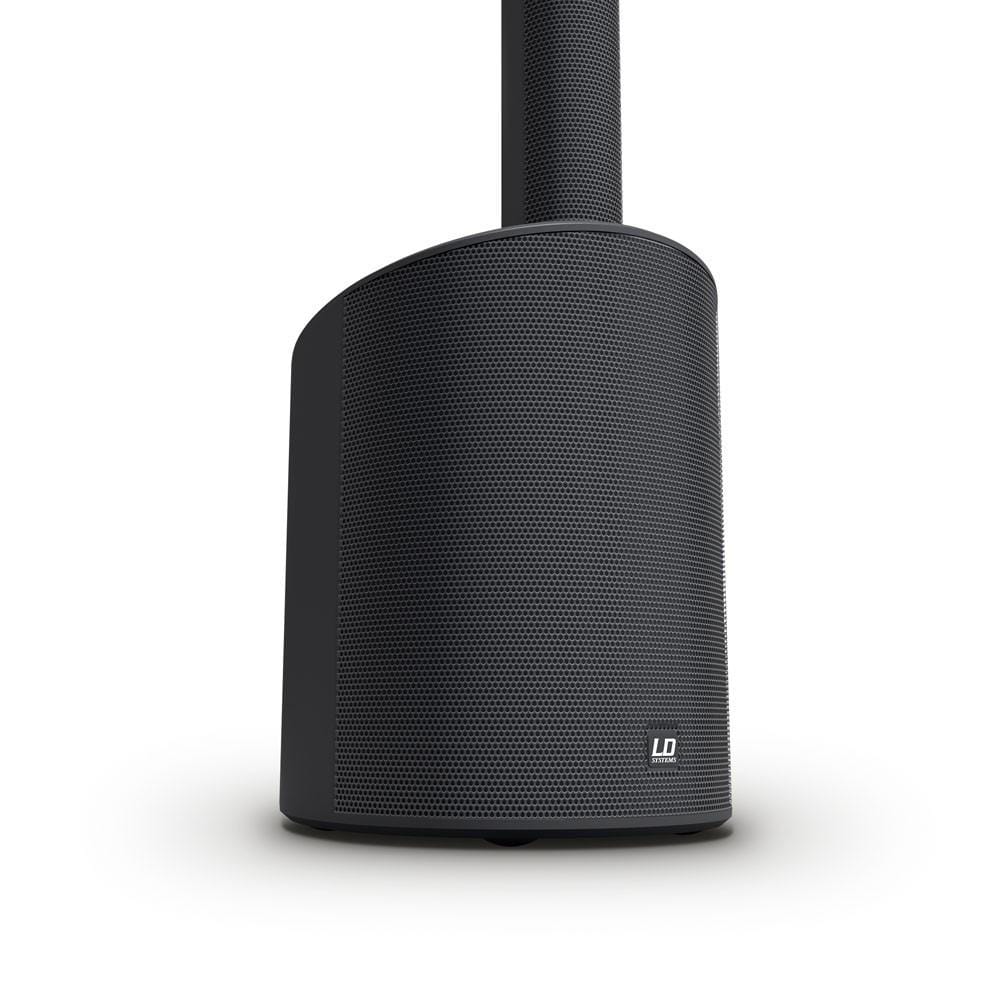 ld systems pa systems ld system battery powered ultra portable column pa system with mixer and bluetooth