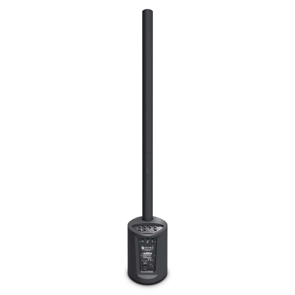 ld systems pa systems ld system battery powered ultra portable column pa system with mixer and bluetooth