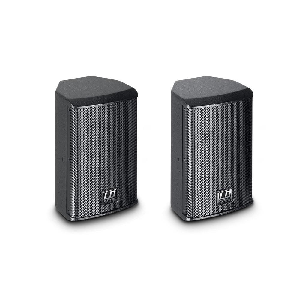 ld systems passive pa speakers ld systems sat42g2 4" installation passive wall mounted speaker pair