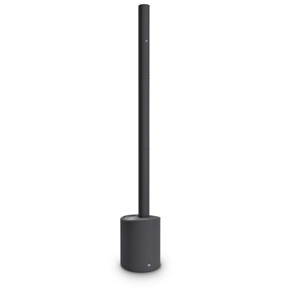 ld systems portable pa systems black ld system ultra portable column pa system with mixer and bluetooth