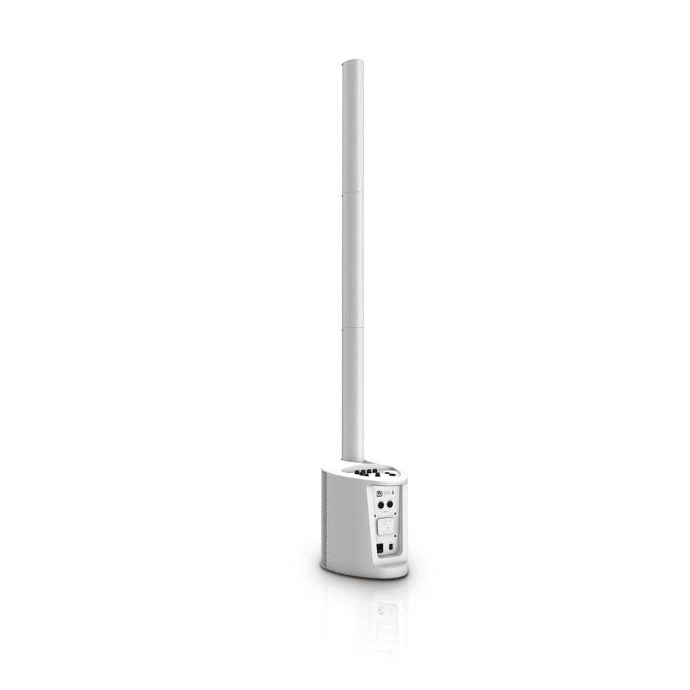ld systems portable pa systems ld system ultra portable column pa system with mixer and bluetooth #color_white