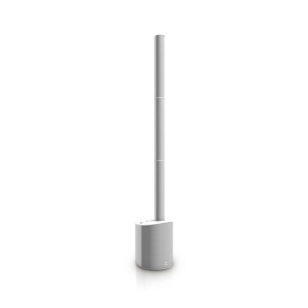 ld systems portable pa systems white ld system ultra portable column pa system with mixer and bluetooth #color_white
