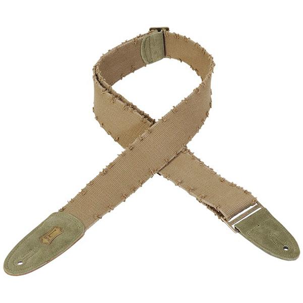 levy's guitar straps green levy's mc8twd distressed cotton 2 inch guitar strap #color_green
