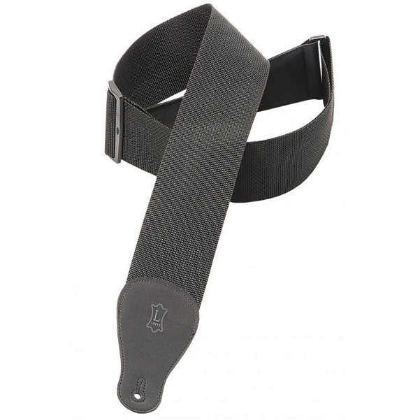 levy's guitar straps levy's m8p3 black guitar strap
