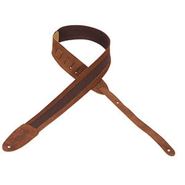 levy's guitar straps levys 2inch m12sc cotton brown guitar strap