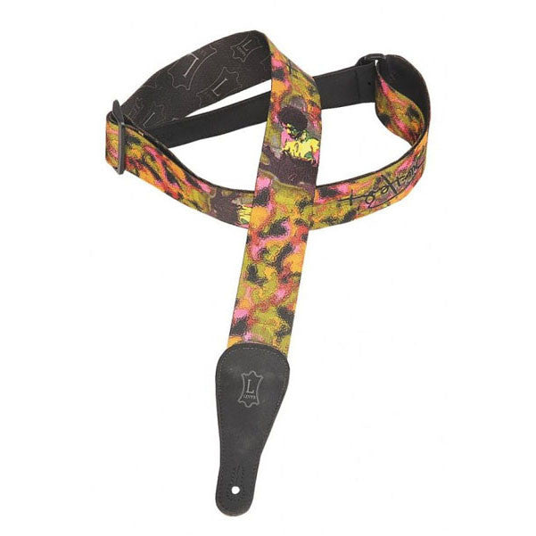 levy's guitar straps levys 2inch mpjh2 - 007 jimi hendrix polyester 2inch guitar strap
