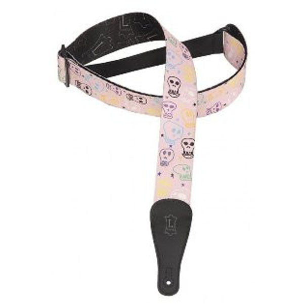 levy's guitar straps levys 2inch mps2-070 sonic art polyester guitar strap