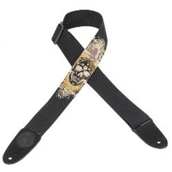 levy's guitar straps levys 2inch mssc8s-001 cotton guitar strap