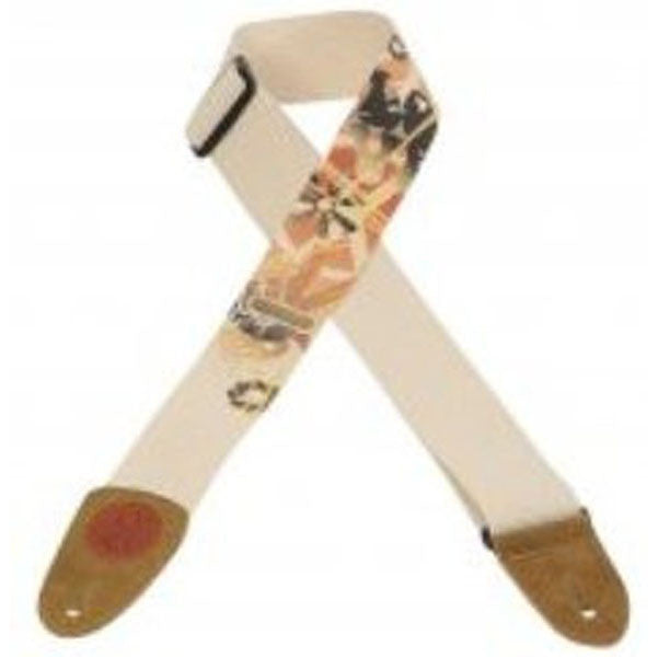 levy's guitar straps levys 2inch mssc8u-006 cotton guitar strap