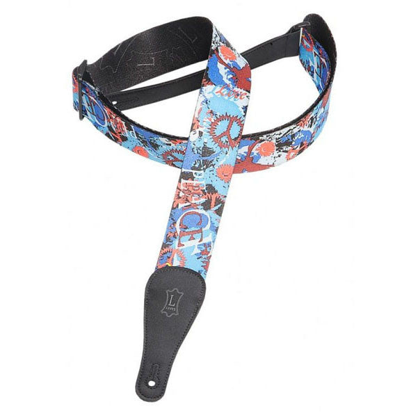 levy's guitar straps levys mpjh2 - 001 jimi hendrix polyester 2inch guitar strap