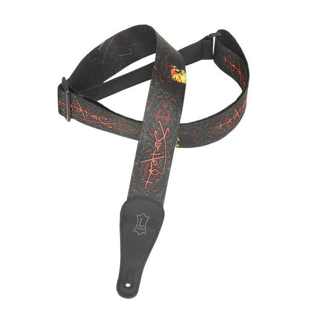 levy's guitar straps levys mpjh2 - 003 jimi hendrix polyester 2inch(5.08 cm) guitar strap