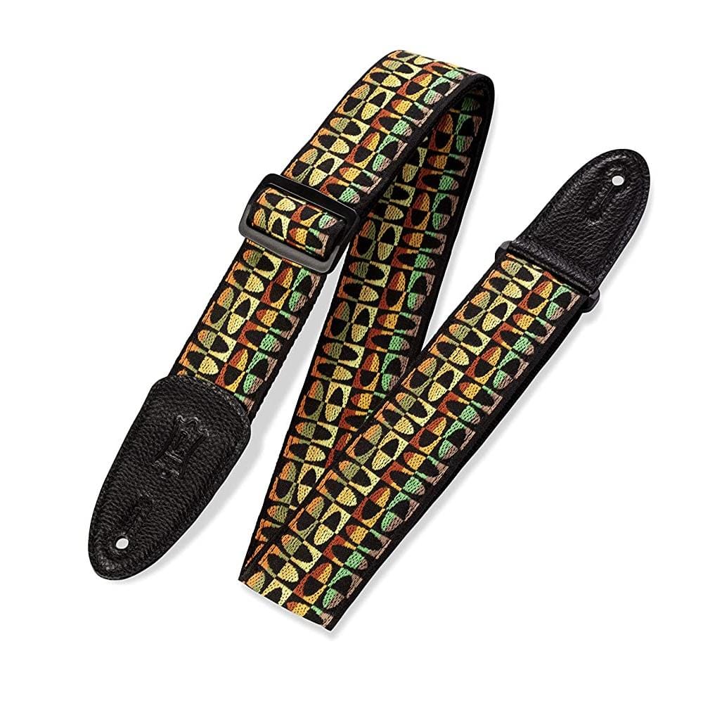 levy's guitar straps m8ht14 levy's m8ht print series guitar strap