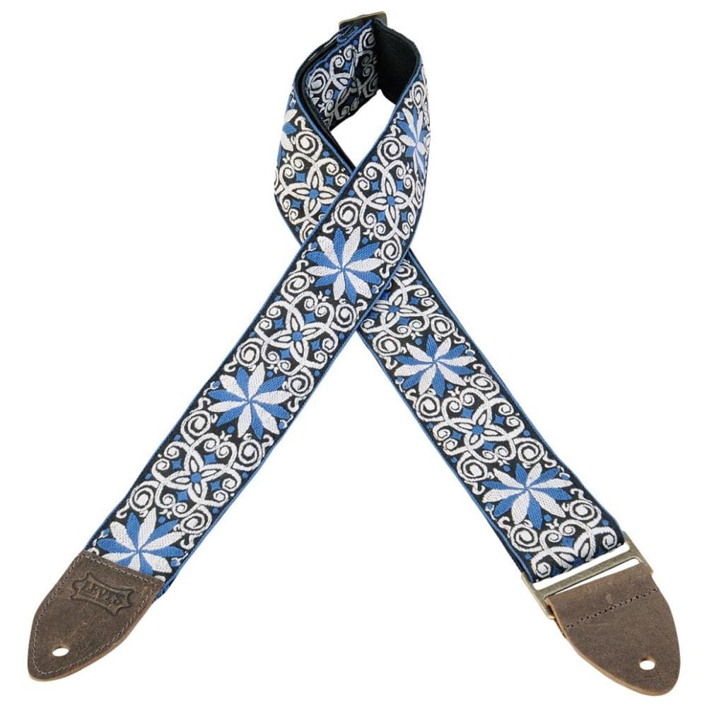 levy's guitar straps m8htv10 levy's m8htv 2 inch hootenanny jacquard weave guitar strap #style_m8htv10