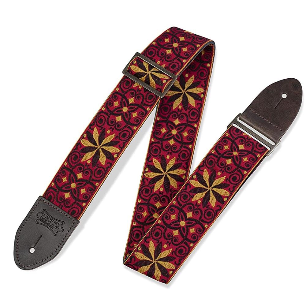 levy's guitar straps m8htv21 levy's m8htv 2 inch hootenanny jacquard weave guitar strap #style_m8htv21