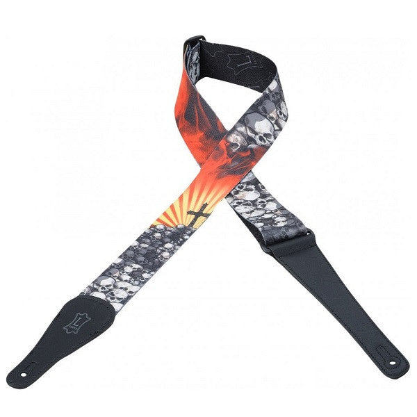 levy's guitar straps mpd2043 levy's mpd2 polyester guitar strap (5.08 cm)