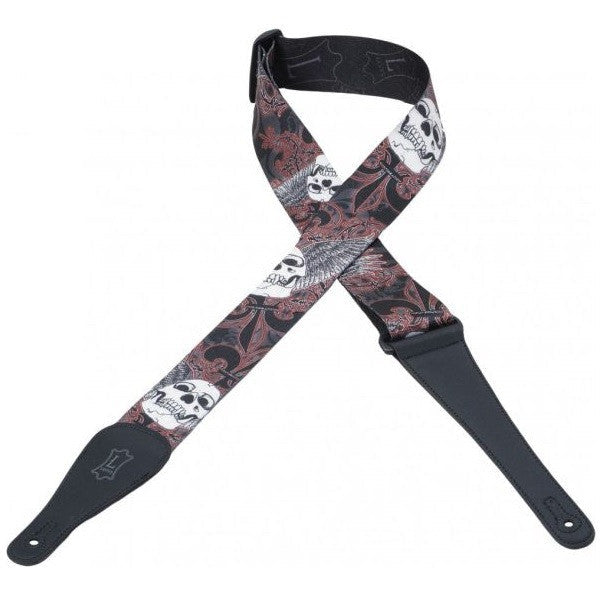 levy's guitar straps mpd2045 levy's mpd2 polyester guitar strap (5.08 cm)