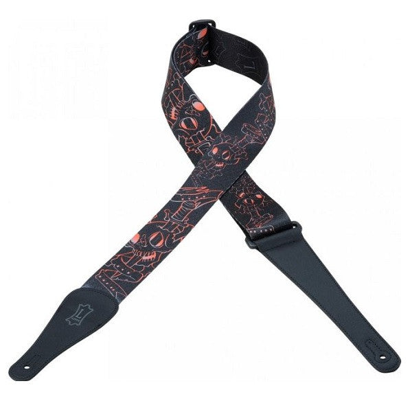 levy's guitar straps mpd2046 levy's mpd2 polyester guitar strap (5.08 cm)