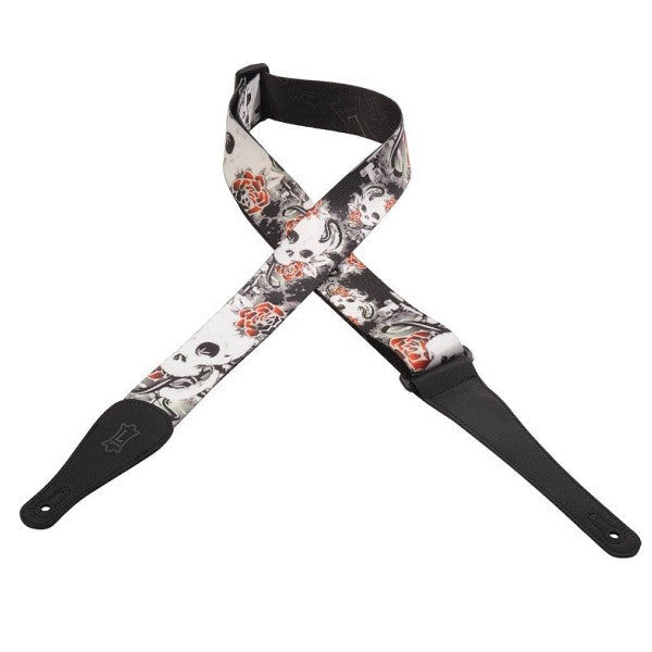 levy's guitar straps mpd2065 levy's mpd2 polyester guitar strap (5.08 cm)