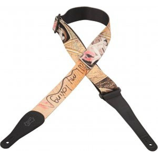 levy's guitar straps mpnr2004 polyester guitar strap